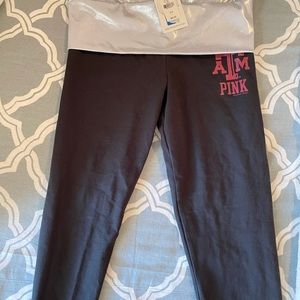 Victoria’s Secret Pink Texas A&M yoga pants